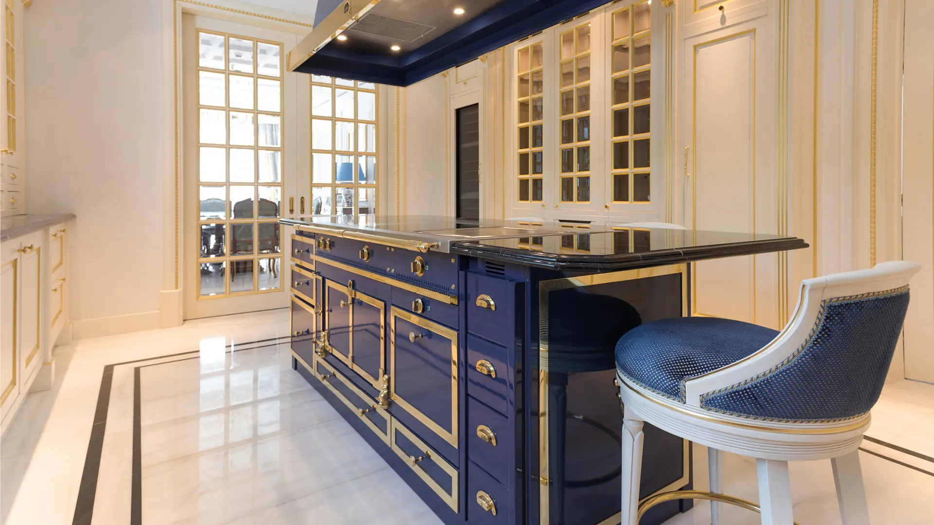 villa di lusso cucina