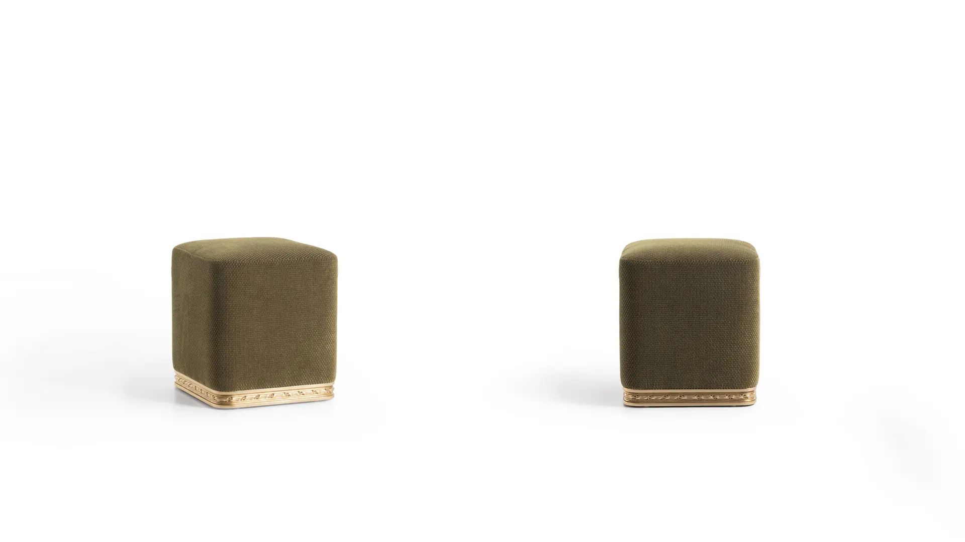 pouf cubo elegante