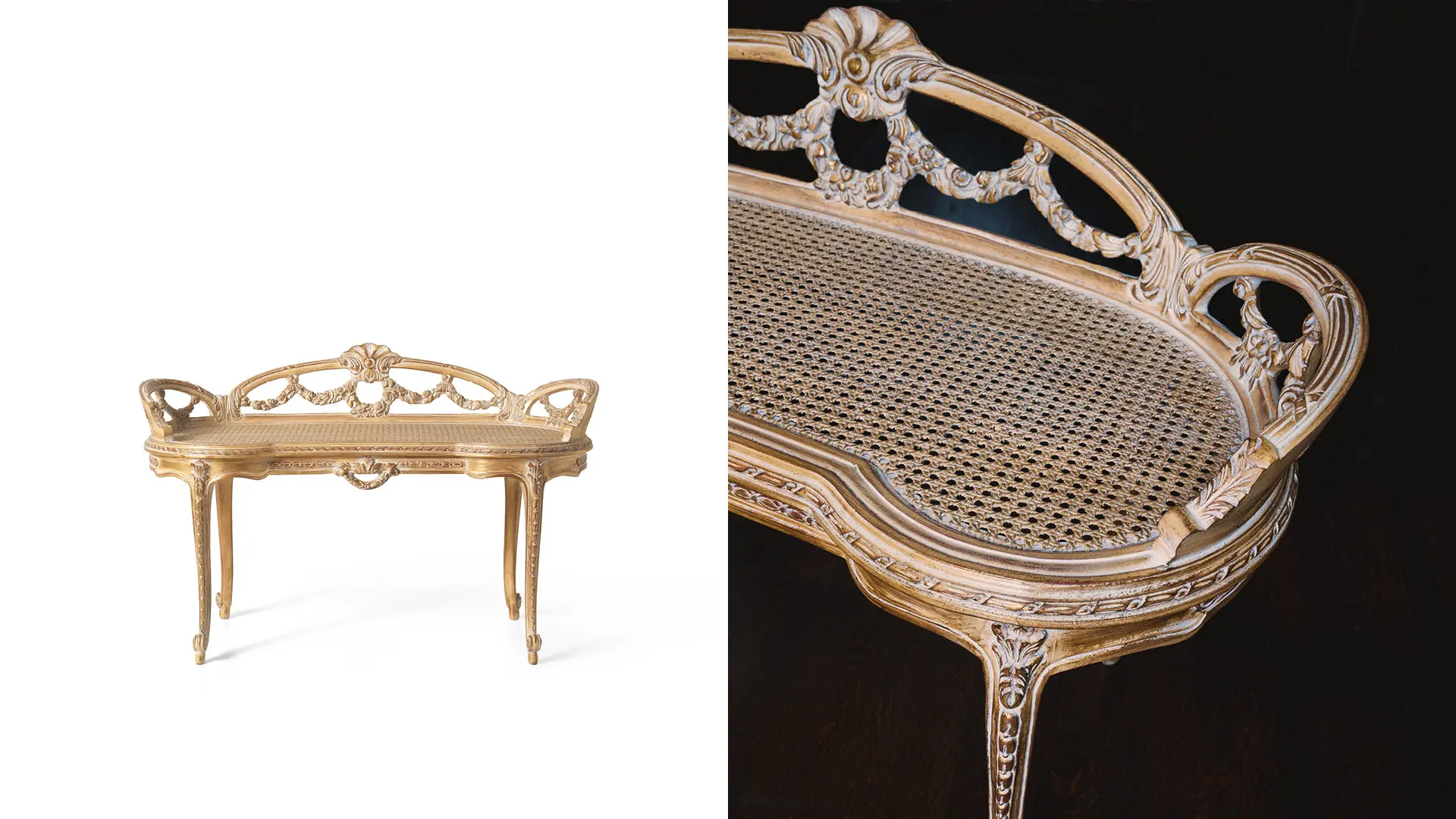 vienna straw bench