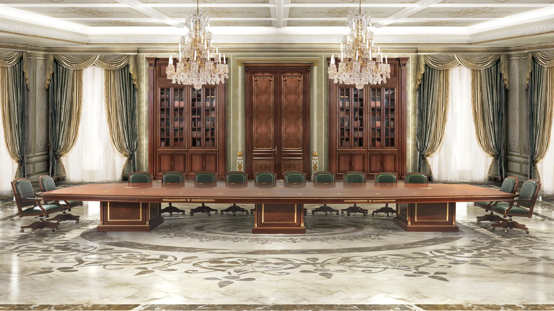 tavolo conferenza passacavi ambiente