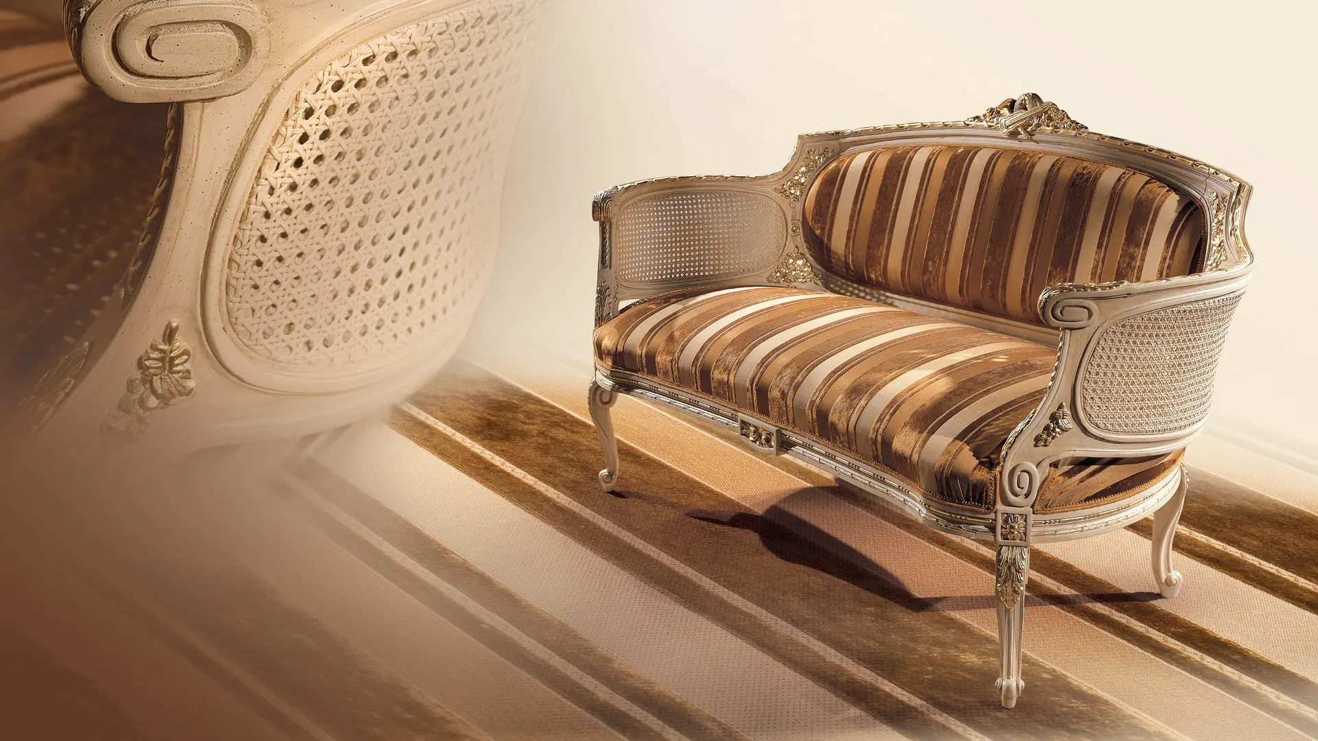 carved armchair sofa